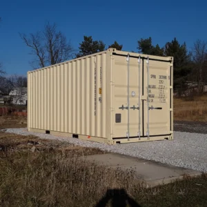 20' standard one trip shipping container